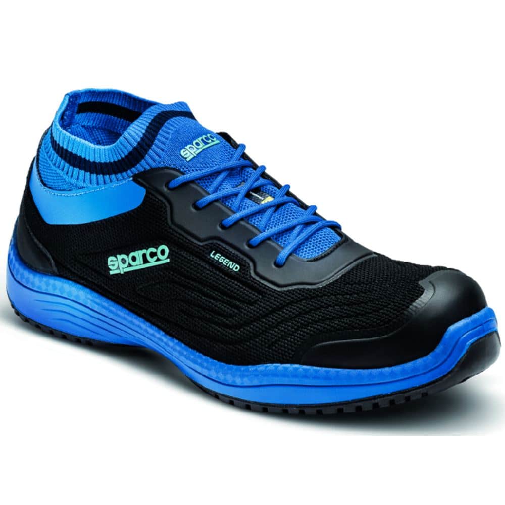 Sparco Zapatos de práctica Negro/Azul Talla 36