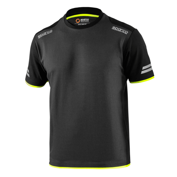 camiseta-sparco-tucson-frontal-gris-amarillo